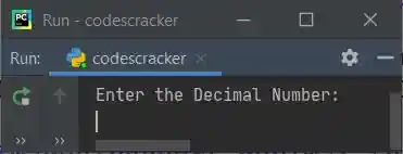 decimal to octal python