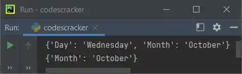 deleting key value pair python
