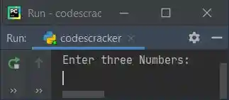 find largest of three numbers python
