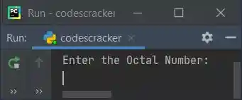 octal to binary python