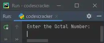 octal to decimal python