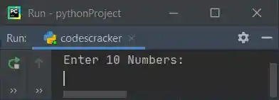 print numbers at odd position python