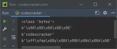 python bytes function