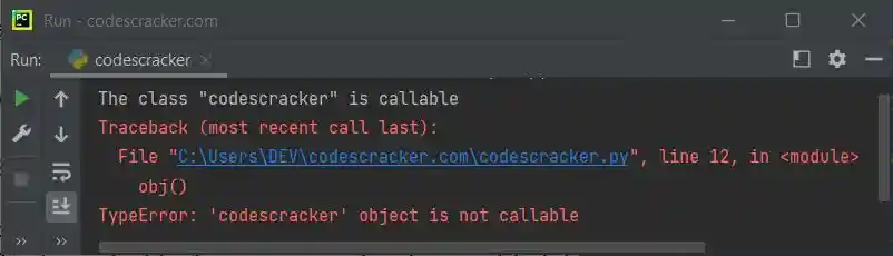 python callable function example