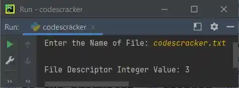 python closefd parameter in open