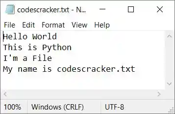 python delete specific line from file
