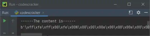 python encoding parameter example