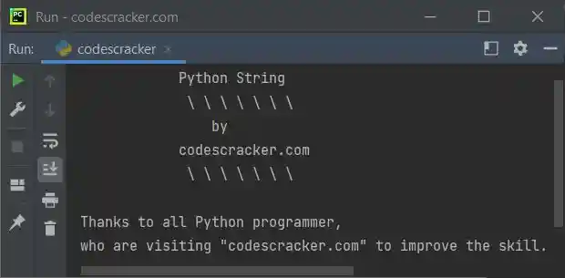 python escape sequence characters example