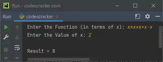 python eval function example