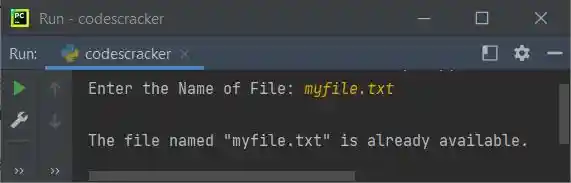 python file handling create file if not exist