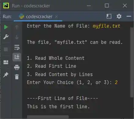 python file handling read file