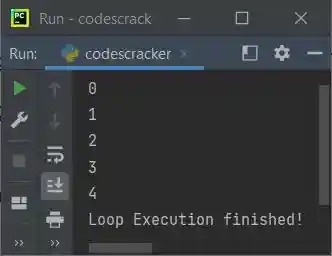 python for loop with else