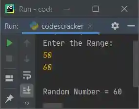 python generate random numbers