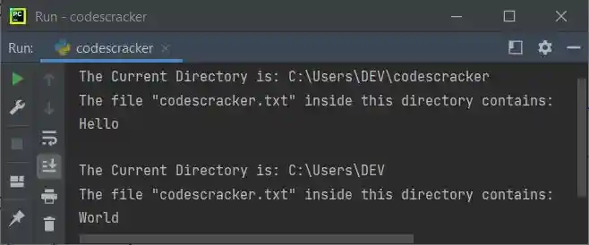 python os module change directory