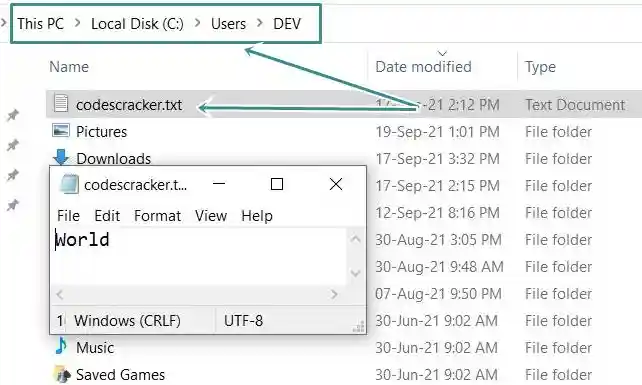 python os module chdir example