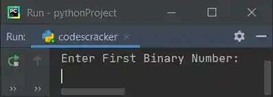 python program add binary numbers