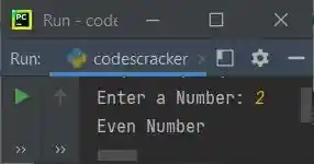 python check even or odd