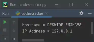 python program get ip address