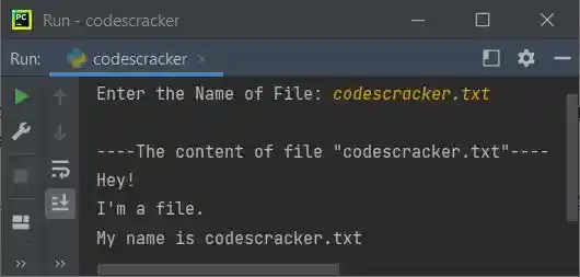 python read function example