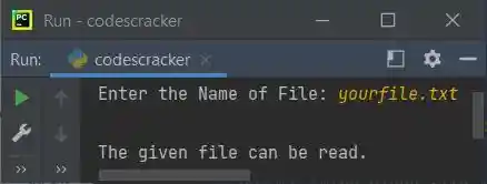 python readable function