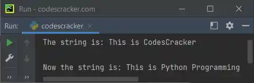 python replace function