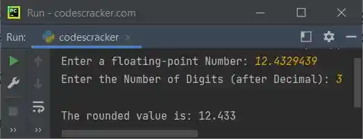 python round function