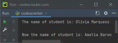 python setattr function