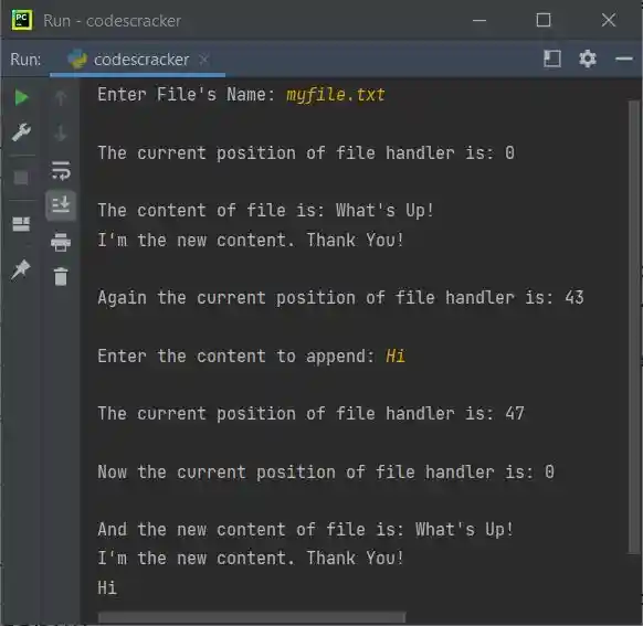 python tell function program