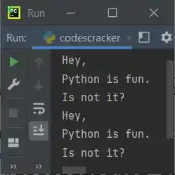 python with statement example