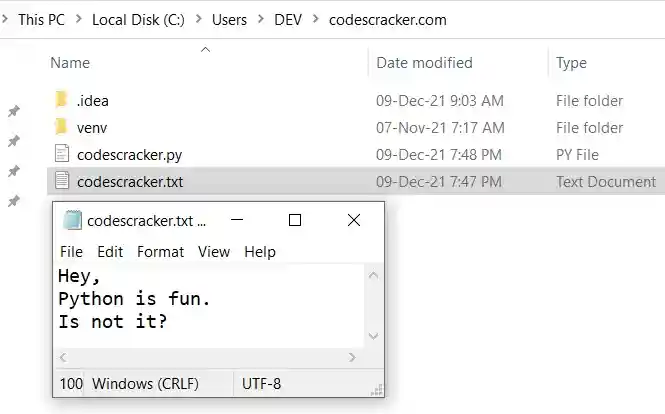 python with statement