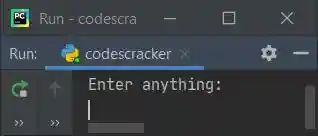 receive input from user python