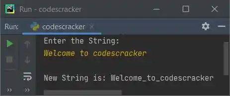 replace blank spaces with hyphens python
