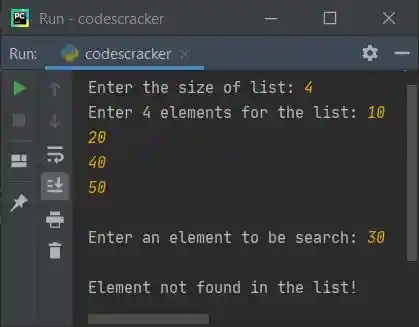search all occurrence of element python