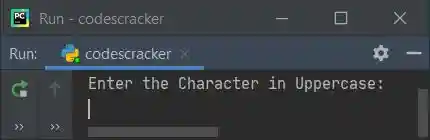 uppercase to lowercase python