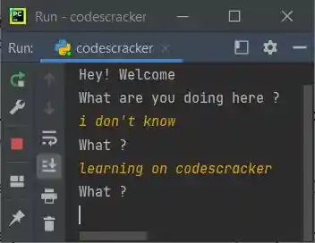 while loop python example