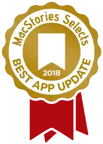 MacStories Best App Update of 2018