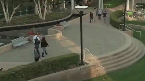 Background Subtractor separates foreground objects from background image, like people in a scene