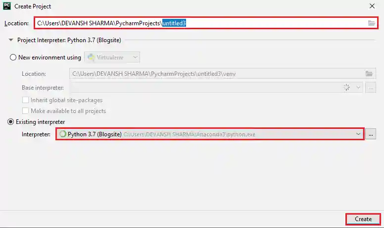 First Python Program
