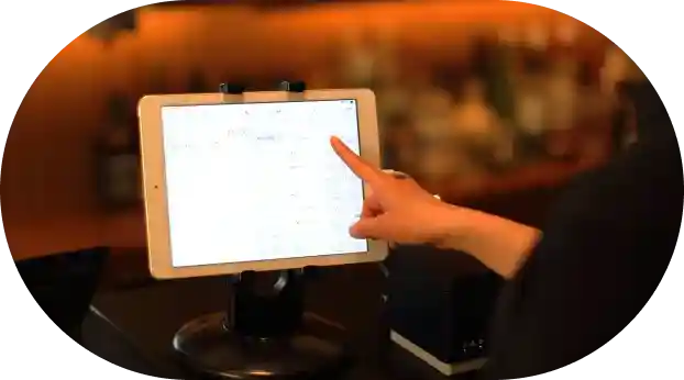 ユビレジ POSレジ 簡単操作性のイメージ