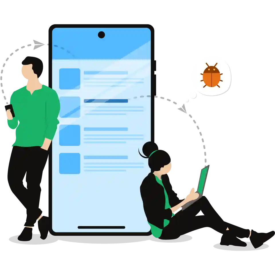 Easily submit debug<br />reports