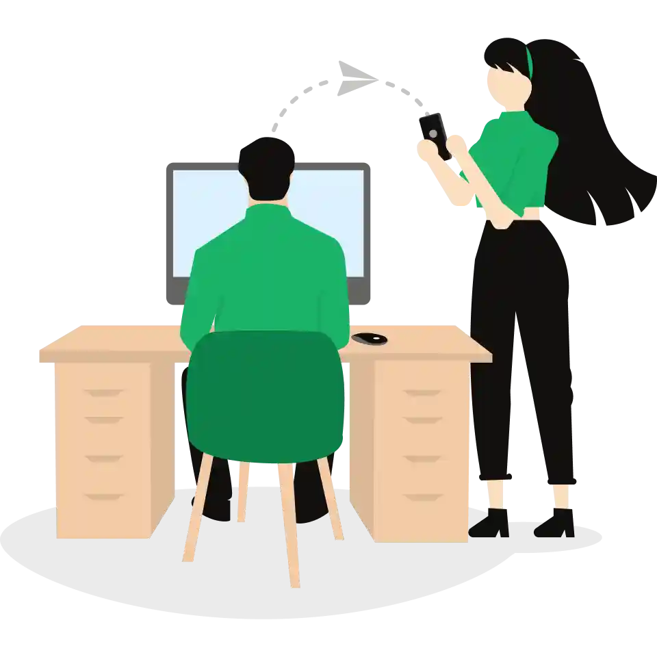 Quickly share apps<br />with teams