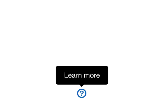 Popover with link to documentation