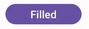 A filled button with a purple background that reads, 'Filled'.