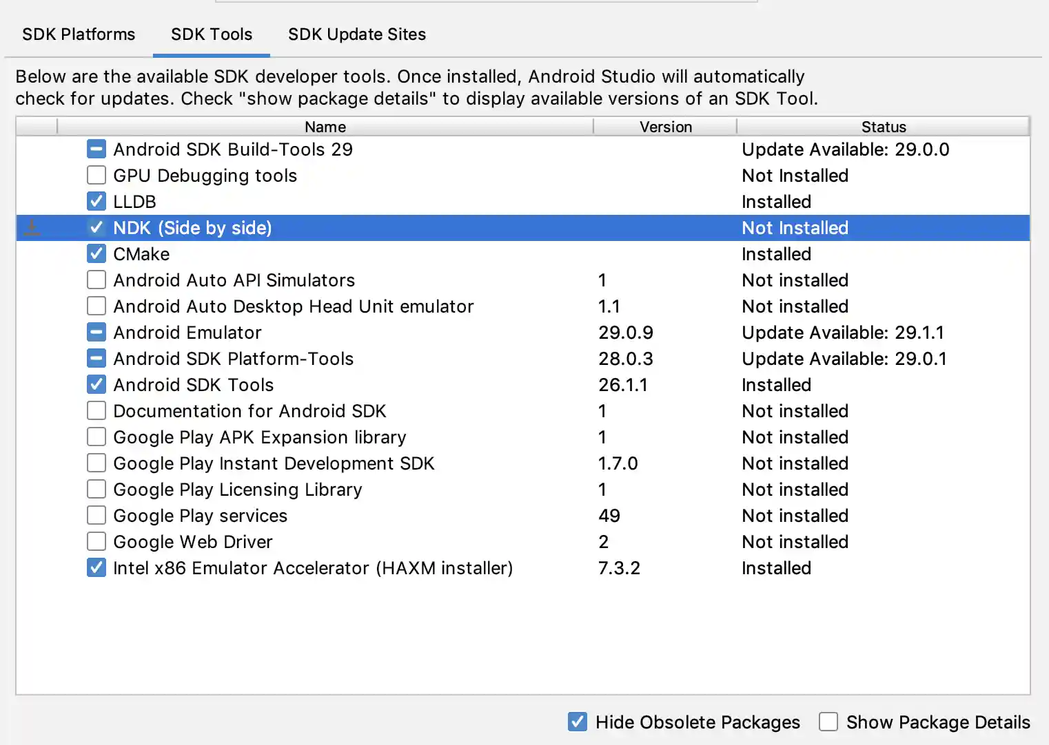 Image of SDK Manager
