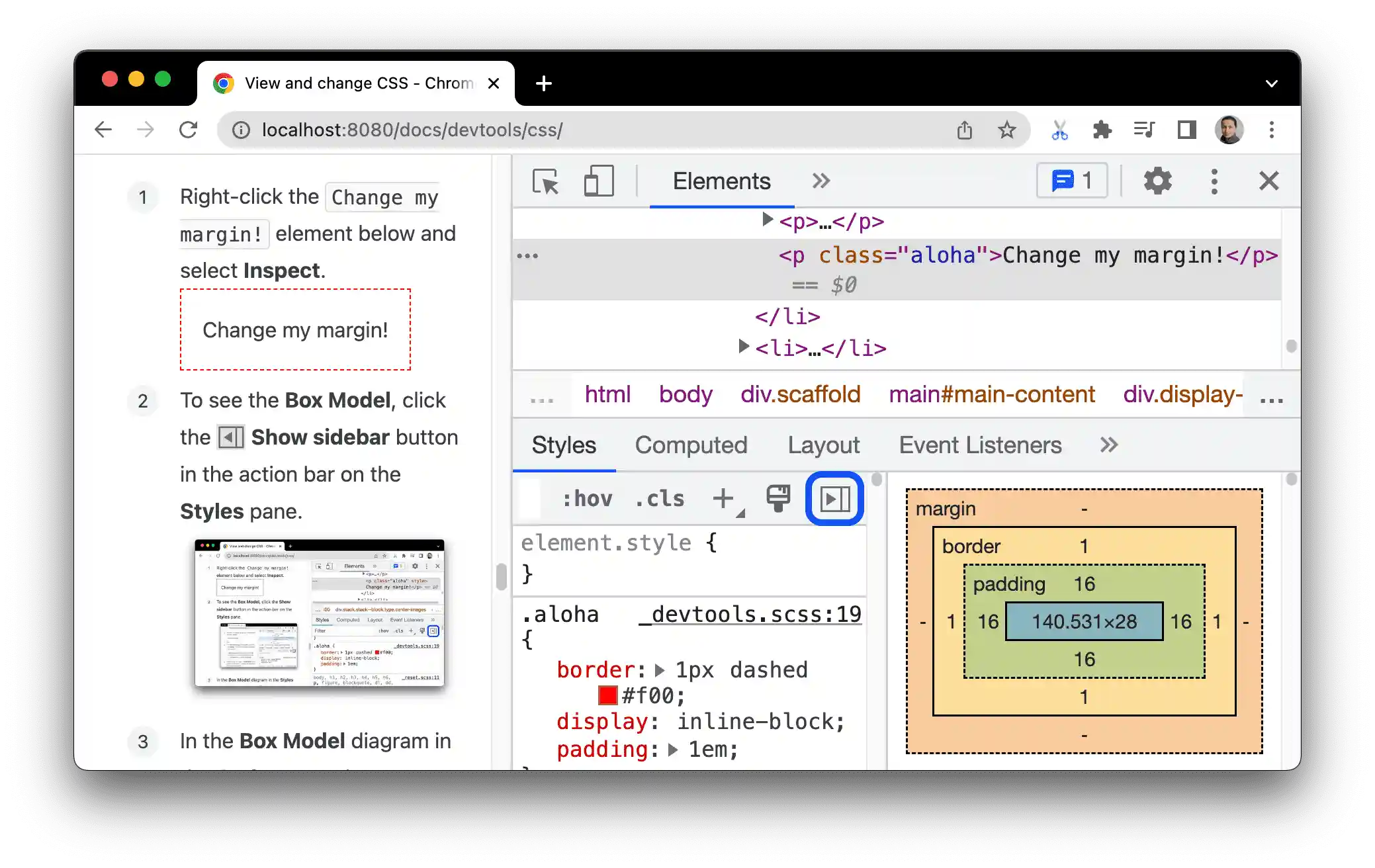 he Box Model diagram.