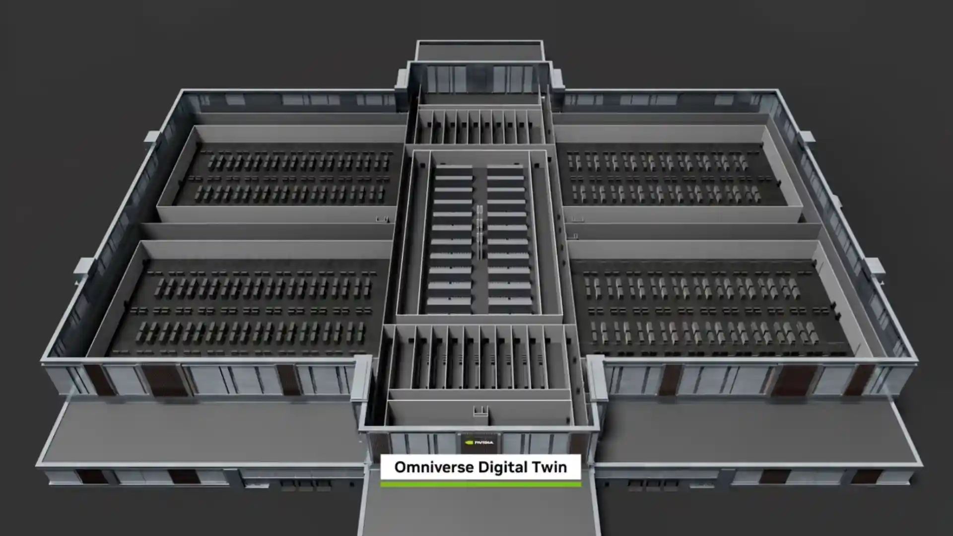 Digital twin for building gigawatt-scale AI data centers