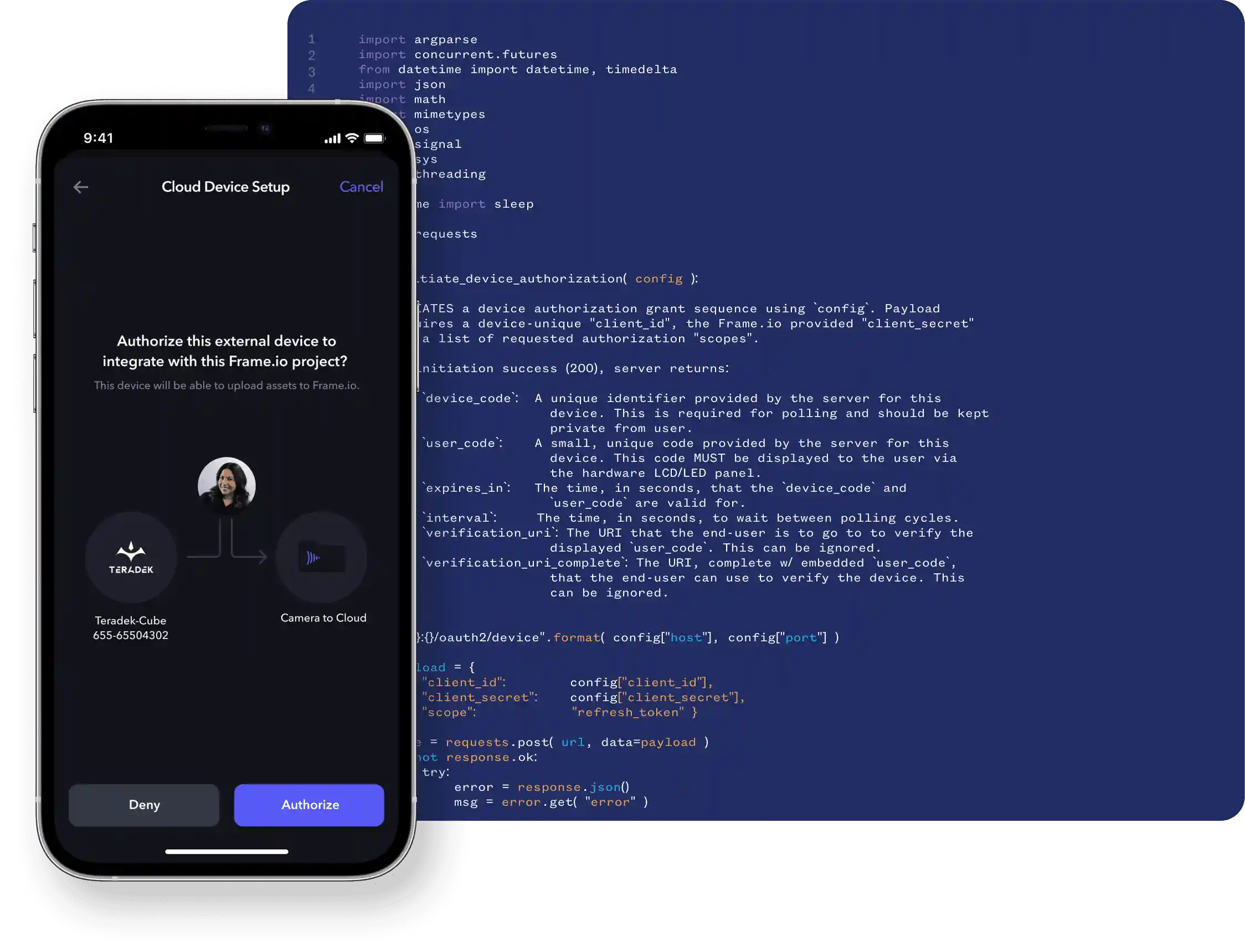 phone camera to cloud