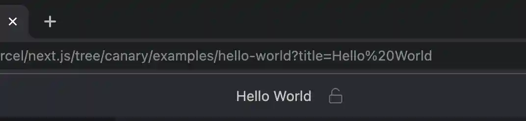 A custom title when importing a GitHub project