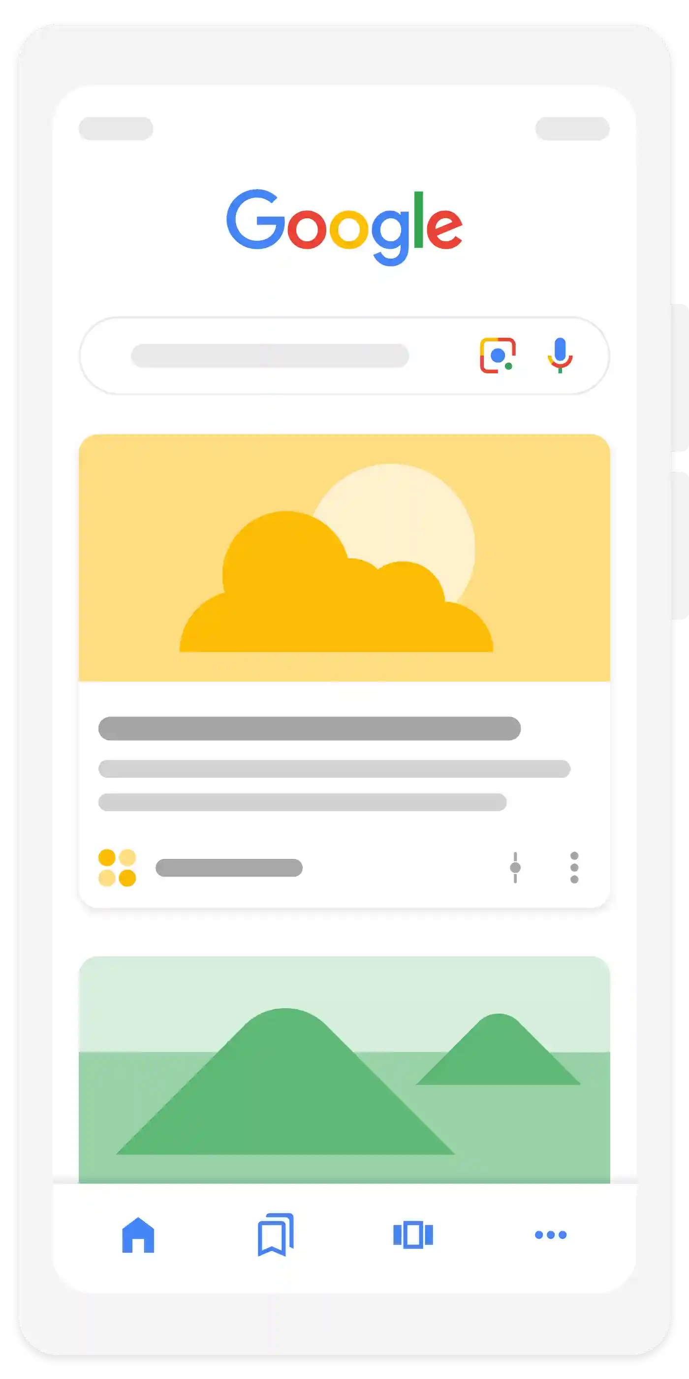 How Discover may look on a phone