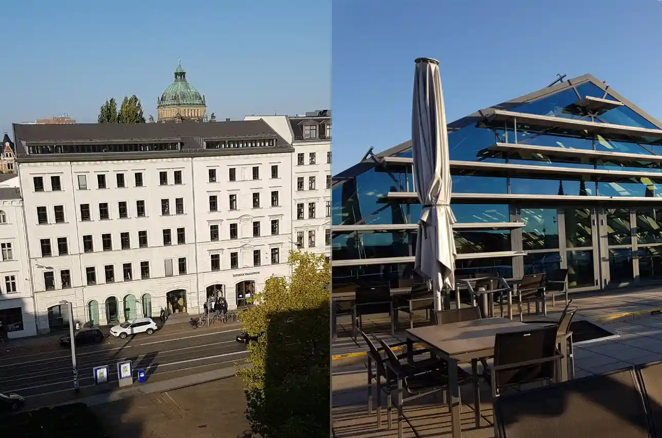 Developer Open Space beim Basislager Leipzig / LVZ Glaskuppel